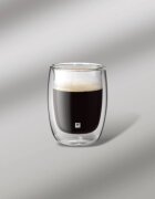 Zwilling Комплект чаши за кафе от 2 части двустенни боросиликатно стъкло 200