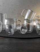 Zwilling Комплект чаши за кафе от 2 части двустенни боросиликатно стъкло 200