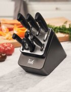 Zwilling Комплект ножове от 7 части с вграден модул за заточване "TWIN Four S