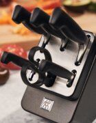 Zwilling Комплект ножове от 7 части с вграден модул за заточване "TWIN Four S