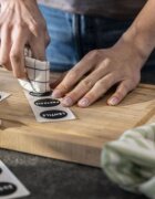 Zwilling Комплект от 11 силиконови етикета с тебеширен маркер "Cube" - Zwillin