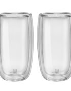 Zwilling Комплект от 2 чаши лате макиато двустенни изработени от стъкло 350м