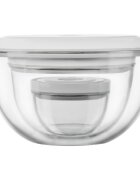 Zwilling Комплект от 3 вакуумни купички изработени от стъкло "FRESH & SAVE" -