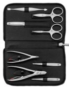 Zwilling Комплект от 8 части кожен портфейл черен - TWINOX