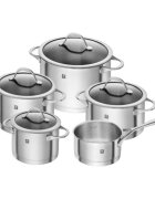 Zwilling Комплект съдове от 9 части неръждаема стомана "Essence" -