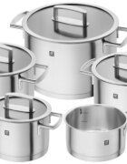 Zwilling Комплект съдове за готвене от неръждаема стомана 9 броя "Vitality" -