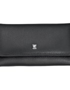 Zwilling Комплект за маникюр от 5 части черен кожен портфейл - Classi