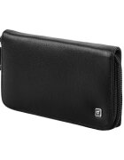 Zwilling Комплект за маникюр от 6 части кожен портфейл черен PREMIUM - Zwill
