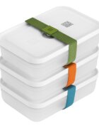 Zwilling Кутия за обяд с вакуумно затваряне от 3 части пластмасова "FRESH & S