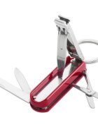 Zwilling Многофункционален инструмент за маникюр неръждаема стомана червен -