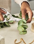 Zwilling Многофункционална кухненска ножица 20 см матово сребро -