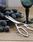 Zwilling Многофункционална кухненска ножица 20 см матово сребро -