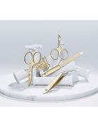 Zwilling Ножица за кожички неръждаема стомана 90 мм Gold - PREMIUM
