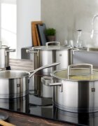 Zwilling Тенджера за готвене с капак неръждаема стомана 24 см/6 л "Vitality"