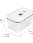 Zwilling Вакуумен контейнер за храна пластмасов 2.3L "FRESH & SAVE" La Mer -
