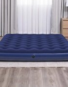 Bestway Надуваемо легло Синьо 203 x 152 x 22 cm ПВЦ