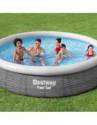 Bestway Комплект кръгъл плувен басейн 366x76 см