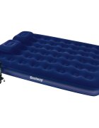 Bestway Надуваем матрак с възглавница и помпа 203x152x22 см 67374
