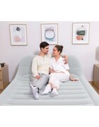 Bestway Надуваемо легло с вградена помпа 226x152x84 cм