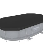 Bestway Покривало за басейн Flowclear 418x230 см