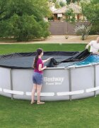 Bestway Покривало за басейн Flowclear 427 см