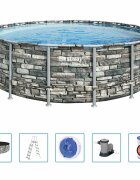 Bestway Power Steel Басейн 549x132 см