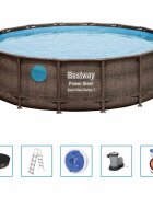 Bestway Power Steel Комплект басейн 488x122 см