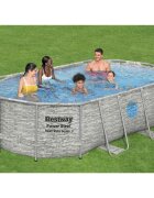 Bestway Power Steel Комплект плувен басейн 427x250x100 см