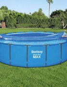 Bestway Соларно покривало за басейн Flowclear 549 см