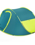 Bestway Стилна палатка за лагер Зелено 210 x 240 x 100 м