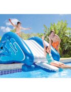 INTEX Надуваема водна пързалка "Kool Splash" синя