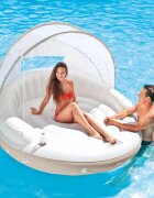 INTEX Плаващ надуваем шезлонг със сенник 199x150 см 58292 EU