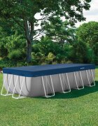 INTEX Покритие за басейн 400 x 200 cm Правоъгълна PVC и PET