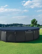 INTEX Покритие за басейн Ø488 x 20 см Кръгла PVC и PET