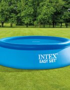 INTEX Соларно покривало за басейн синьо 206 см полиетилен
