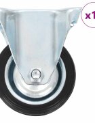 vidaXL 12 бр фиксирани колела 75 мм
