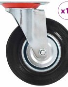 vidaXL 12 бр въртящи се колела 125 мм