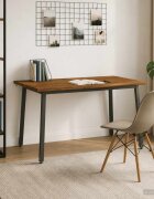 vidaXL 140 x 70 x 75 cm Солидно акациево дърво Естествено и кафяво