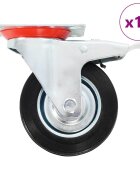 vidaXL 16 бр въртящи се колела 100 мм