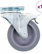 vidaXL 16 бр въртящи се колела 75 мм