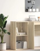 vidaXL 2-етажна библиотека дъб сонома 40x30x765 см инженерно дърво
