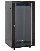 vidaXL 22U сървърен шкаф 19" IP20 черен 60x60x120 см