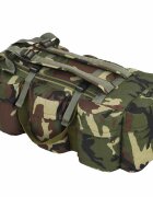 vidaXL 3-в-1 пътнически сак тип военен 45 л камуфлажен