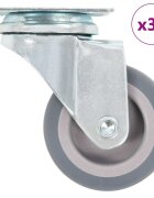 vidaXL 36 бр въртящи се колелца 50 мм