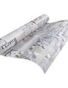 vidaXL 3D каменен тапет Сиво 10 x 053 м Нетъкан текстил