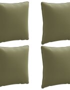 vidaXL 4-частова задна възглавница PUTTEN 4 pcs 100% полиестер