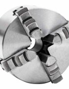 vidaXL 4-челюстен самоцентриращ патронник 100 мм стомана K12 100