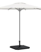 vidaXL 5 Piece Garden Parasol Base Set Гранит и стомана