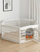 vidaXL 6 панелна играчка за кучета 1775 x 1545 x 58 см Пластмаса