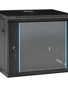 vidaXL 9U Сървърен шкаф за стенен монтаж 19" IP20 600x450x510 мм